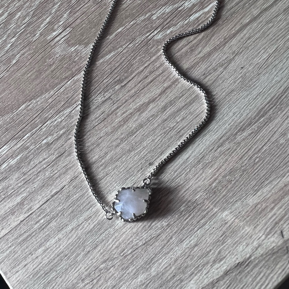 Kendra Scott silver necklace